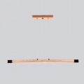 Люстра Line LED 1 м светодиодная Светильник подвесной Black