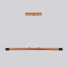 Люстра Line LED 1 м светодиодная Светильник подвесной Walnut
