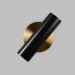 Настінний подвійний світильник Brass Бра на стіну для ванної або спальні Black