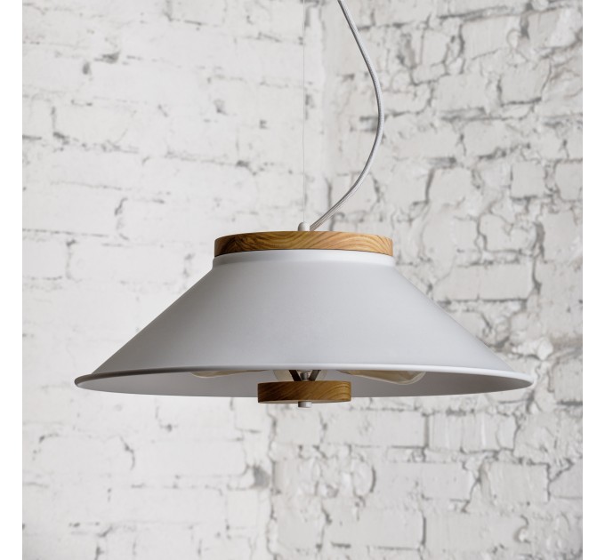Светильник подвесной Urban light D500 Люстра современная в стиле лофт white