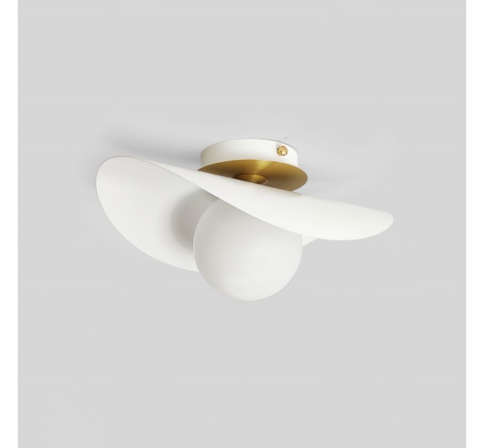 Настінний світильник Brass SIERRA Бра на стіну для ванної спальні з латунними деталями