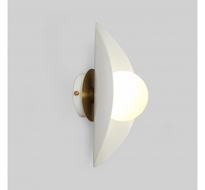 Настінний світильник Brass SIERRA Бра на стіну для ванної спальні з латунними деталями