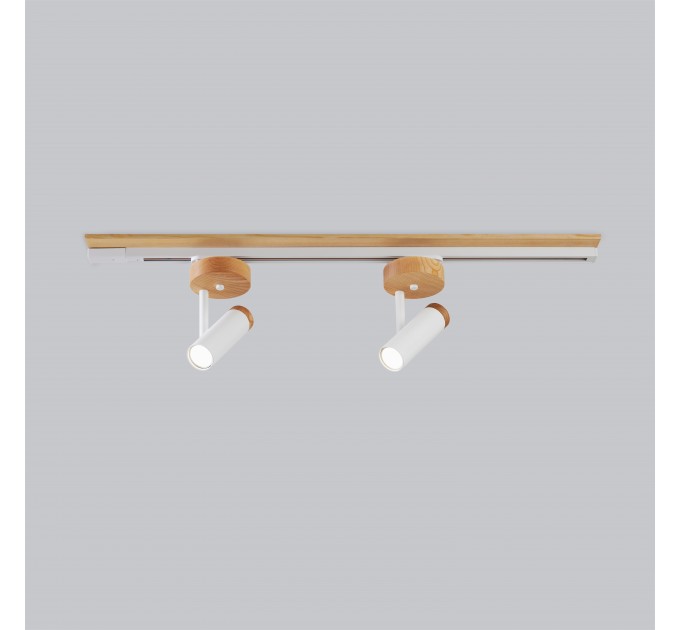 Світильник трековий Urban із широкою базою White