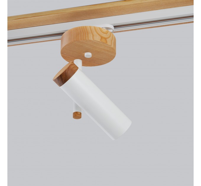 Світильник трековий Urban із широкою базою White