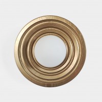 Світильник з ясеня Орбіт 28 см Gold Бра лофт на стіну 