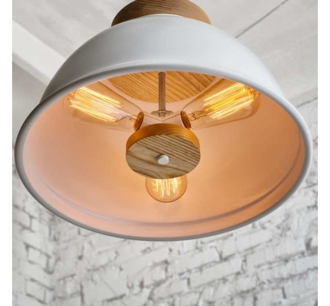 Світильник підвісний Urban light D390 Люстра сучасна в стилі лофт White