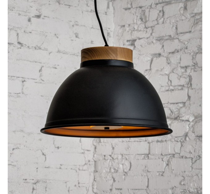 Світильник підвісний Urban light D390 Люстра сучасна в стилі лофт Black