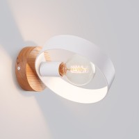 Настінний світильник Minimalist E27 Бра на стіну для ванної спальні White