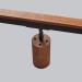 Світильник трековий Topaz Walnut   Стельове освітлення