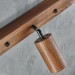 Настінний світильник Topaz-3 для ванної Бра на стіну Walnut