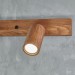 Настінний світильник Topaz-3 для ванної Бра на стіну Walnut