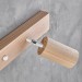 Настінний світильник Topaz-3 для ванної Бра на стіну White metal