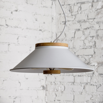 Світильник підвісний Urban light D500 Люстра сучасна в стилі лофт white