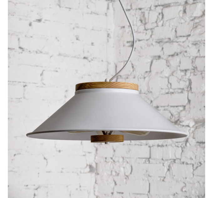Світильник підвісний Urban light D500 Люстра сучасна в стилі лофт white