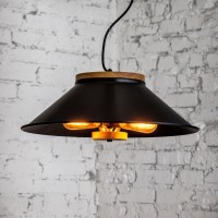 Светильник подвесной Urban light D500 Люстра современная в стиле лофт Black