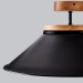 Люстра потолочная D500 Светильник современный в стиле лофт black