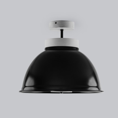 Люстра стельова D390 Світильник сучасний у стилі лофт black