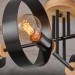 Люстра стельова Ring-4 Світильник підвісний у стилі лофт