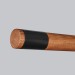 Люстра Line LED 1 м світлодіодна Світильник підвісний Walnut