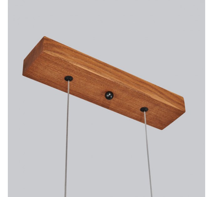 Люстра Line LED 1 м світлодіодна Світильник підвісний Walnut